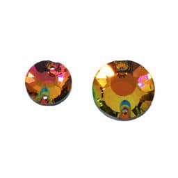 Round Satellite Rainbow Sew On Stones