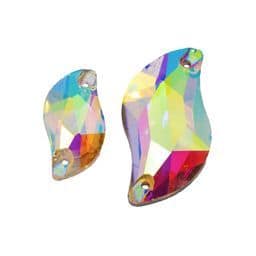 Crystal AB Eye Sew On Stone